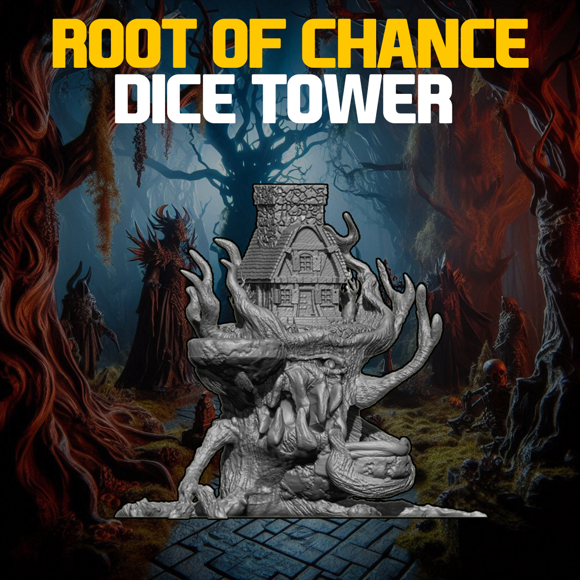 ROOTS OF CHANCE DICE TOWER